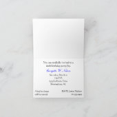 エレガント誕生日招待状 招待状 (内部)