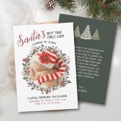 エレガント誕生統計ホリデー写真ベビーシャワー サンキューカード