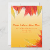 エレガント読葉パーティー 招待状 (裏面)