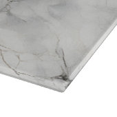 エレガント調和:木材および大理石のカッティングボード カッティングボード (角)