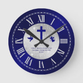 エレガント謝礼教会 ラウンド壁時計 (正面)