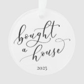 エレガント買ミニマルAハウスオーナメント オーナメント (正面)