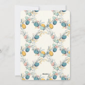 エレガント賛美フローラ シーズンカード (裏面)