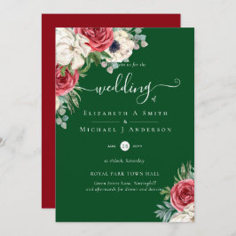 エレガント赤白青結婚予算