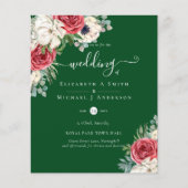 エレガント赤白青結婚予算 (正面)