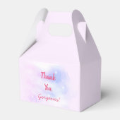 エレガント赤面ガーリーピンクメイクアップアーティストグラマー フェイバーボックス (裏面サイド)