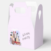 エレガント赤面ガーリーピンクメイクアップアーティストグラマー フェイバーボックス (オープン)