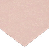 エレガント赤面クリーム金ゴールド花柄 ショートテーブルランナー (コーナー)