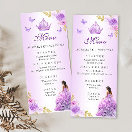 エレガント赤面パープルフローラキンセアニラ誕生日 メニュー