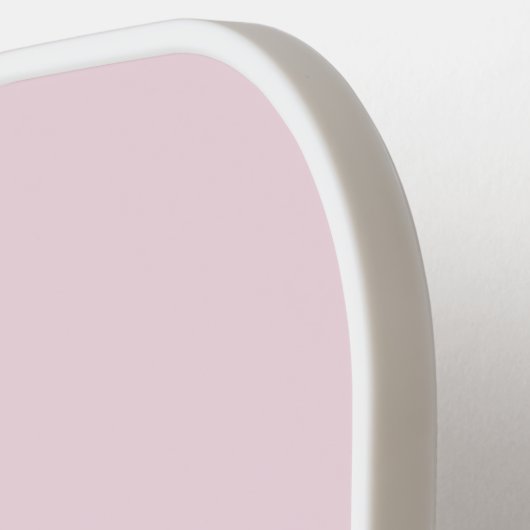 エレガント赤面ピミニマルンク名とモノグラム ピックルボールラケット (左詳細)