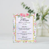 エレガント赤面ピンクの花ウォーター結婚カラー (スタンド正面)