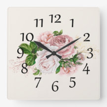 エレガント赤面ピンクウォーターカラーフローラクリーム