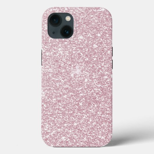 エレガント赤面ピンク抽象芸術トレンディーガーリーグリッターC Case-Mate iPhoneケース (裏面)