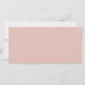 エレガント赤面ピンク春葉ギフト証明書 (裏面)