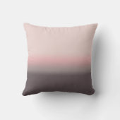 エレガント赤面ピンク紫の書名 クッション (裏面)