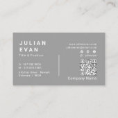 エレガント赤面ピンク&金ゴールドタイポグラフィ美容師 名刺 (裏面)