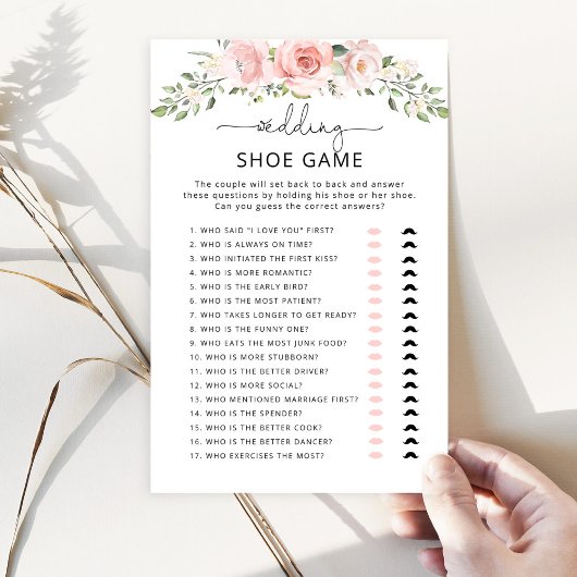 エレガント赤面フローラ結婚ズのシューゲーム