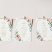 エレガント赤面フローラ |テーブル番号シーティンググラフ