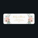 エレガント赤面フローラ |差出人住所ラベル ラベル<br><div class="desc">このエレガント赤面フローラ |差出人住所ラベルは、あなたのboho、ピンクの春植物用に最適結婚である。デザインは、フローラの水色の桃のシャンパンシンプルバラ、ミニマルなセージの緑のユーカリの緑、およびニュートラルなコーラルポピーの野モダン花を特徴とするユニークフレームを含む。デザインは、クラシック、上品で、繊細なシックな夏、秋、または冬の結婚式に理想的な贅沢の1つである。製品感じのデザインに関して、お気軽にお問い合わせ下さい。応援!</div>