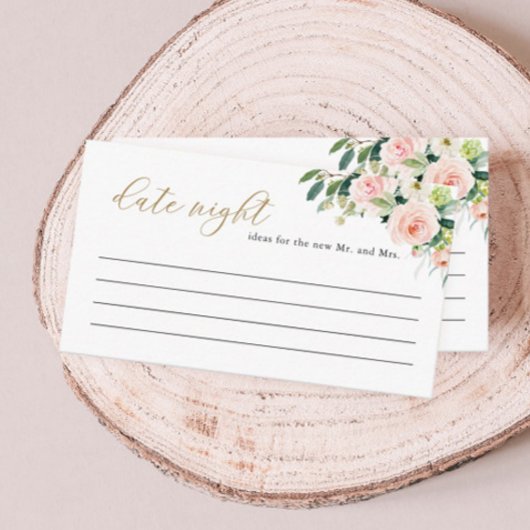 エレガント赤面日の夜間アイディアエンクロージャカード エンクロージャーカード