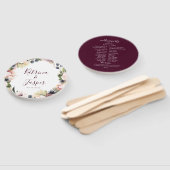 エレガント赤面梅フローラの結婚ハンドファン ハンドファン (組立なし)