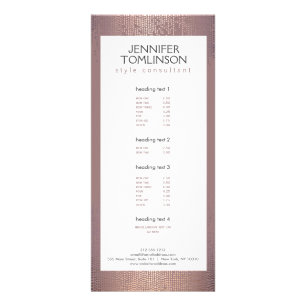 エレガント赤面紙吹雪雨模様 ラックカード