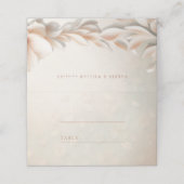 エレガント赤面結婚フローラ座席表 プレイスカード (外部開封)