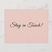 エレガント赤面転居先 エンクロージャーカード (裏面)