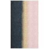 エレガント赤面金ゴールド及び青色シンプル紙吹雪デザイン テーブルクロス (正面)