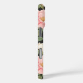 エレガント赤面&アイボリーバラオンクラシックブラック Case-Mate iPhoneケース (裏面 / 右)