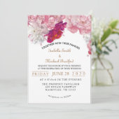 エレガント赤面 招待状 (スタンド正面)