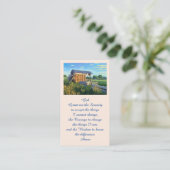 エレガント追悼カード 名刺 (スタンド正面)