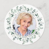 エレガント追悼式祈りの言葉カード シーズンカード (正面)