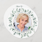 エレガント追悼式祈りの言葉カード シーズンカード (正面/裏面)