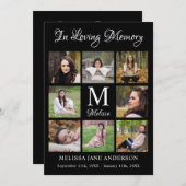 エレガント追悼式8号写真順 プログラム (正面/裏面)