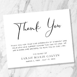 エレガント追葬サンキューカード