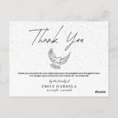 エレガント追葬サンキューカード ポストカード (裏面)