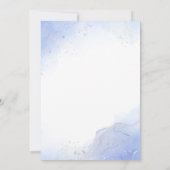 エレガント退職した先生退職パーティー 招待状 (裏面)