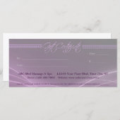 エレガント運送状証明 (正面/裏面)