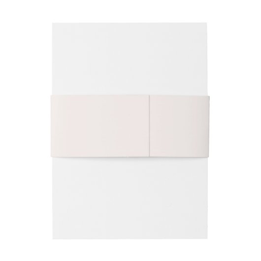 エレガント野素朴花ボホ結婚のモノグラム 招待状ベリーバンド (裏面例)