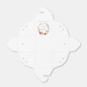 エレガント野花リースサマー結婚ズ フェイバーボックス (折り畳みなし)