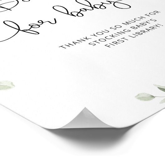 エレガント野草本ベビーポスター ポスター (角)