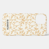 エレガント金ゴールドつる植物 Case-Mate iPhoneケース (裏面 (横))