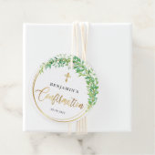 エレガント金ゴールドと緑の確認 フェイバータグ (インサイチュ)