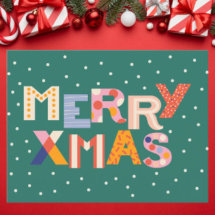 エレガント金ゴールドと黒の幾何学的パターン ポストカード