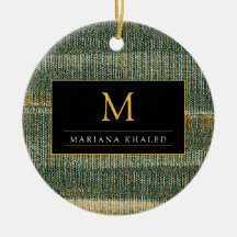 エレガント金ゴールドと黒の緑のブラシ