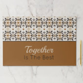 エレガント金ゴールドと黒 ペーパーパッド (インサイチュ)