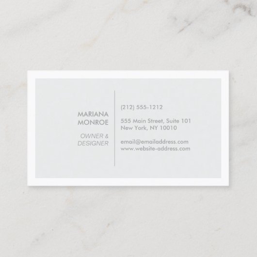 エレガント金ゴールドのSUNロゴ 名刺 (裏面)