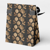 エレガント金ゴールドアールデコバラブラック フェイバーボックス (裏面サイド)