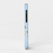 エレガント金ゴールドキャリッジブルーストーリーブックプリンセス Case-Mate iPhoneケース (裏面/左)